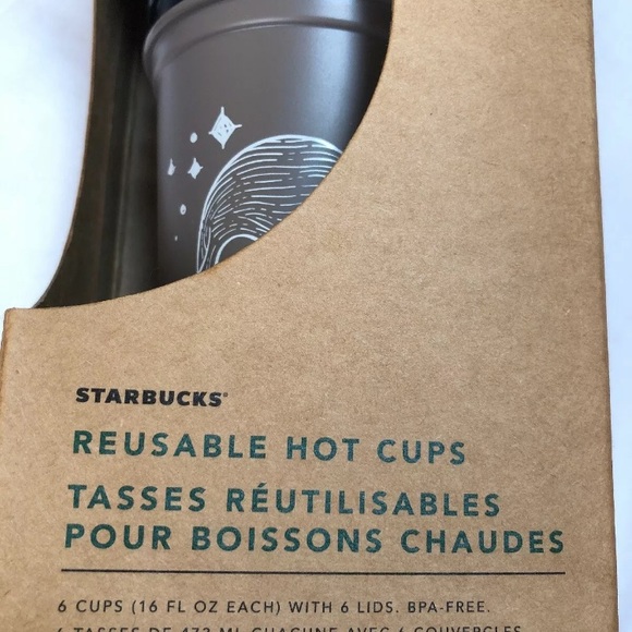 Starbucks Other - Starbucks Fall Reusable hot cups skull 6